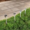 Nature Spring Solar Outdoor LED Light, Battery Operated, Stainless Steel Mosaic Pillar Path and Walkway Lights 671930UFT - alternate 3